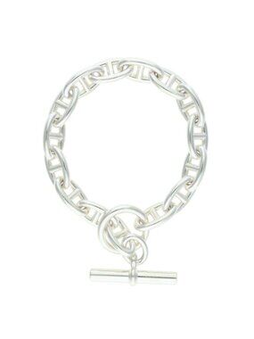 Hermes Chaine D'ancre GM Silver Bracelet